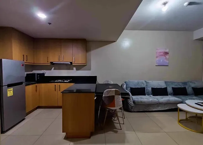 2bedroom With Big Balcony 1046d Pool View Apartment Manila